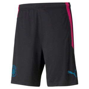 PUMA MANCHESTER CITY TRG SHORT NOIR 2021/2022