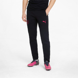 PUMA MANCHESTER CITY CASUAL PANT NOIR/VIOLET 2022