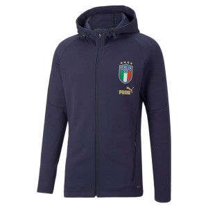 PUMA ITALIE CASUAL JKT HOODY MARINE 2022/2023