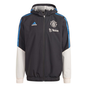 ADIDAS MANCHESTER UNITED AW JKT NOIR/ROSE 2023