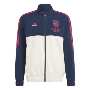 ADIDAS ARSENAL PRE JKT MARINE/BLANC 2023