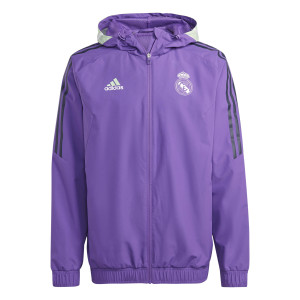 Compadecerse lago Titicaca almacenamiento ADIDAS REAL MADRID PRE JKT JUNIOR TURQUOISE 2018 - CLUB ETRANGERS