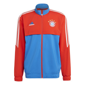 ADIDAS BAYERN PRE JKT ROUGE 2023