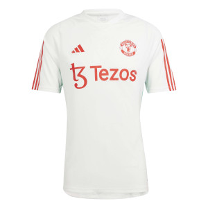 ADIDAS MANCHESTER UNITED TRG JSY BLANC 2023/2024