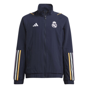 ADIDAS REAL MADRID PRE JKT JUNIOR MARINE 2023/2024