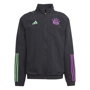 ADIDAS BAYERN PRE JKT NOIR 2023/2024