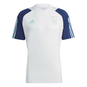 ADIDAS AJAX TRG JSY BLANC 2023/2024