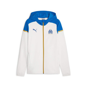 PUMA OM CASUAL JKT HOODY BLANC 2023/2024