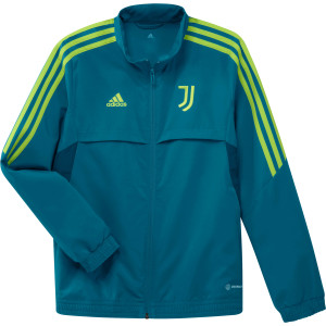 ADIDAS JUVENTUS PRE JKT JUNIOR VERT 2022/2023