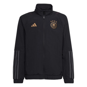 ADIDAS ALLEMAGNE PRE JKT JUNIOR NOIR 2022