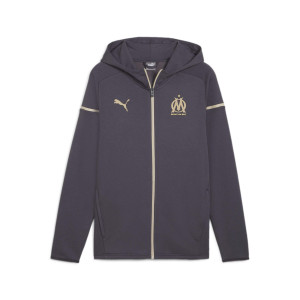 PUMA OM CASUAL JKT HOODY NOIR/OR 2024