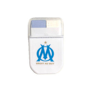 OM FAN BRUSH MAQUILLAGE CIEL/BLANC