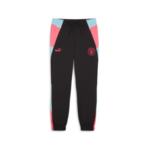 PUMA MANCHESTER CITY WOVEN PANT NOIR/ROSE 2024