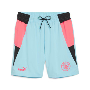 PUMA MANCHESTER CITY WOV SHORT NOIR/ROSE 2024