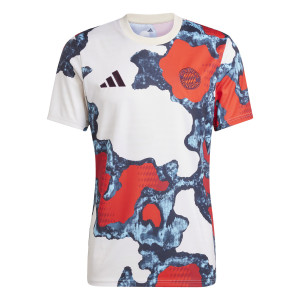 ADIDAS BAYERN TRG JSY PRE MATCH ROUGE 2025