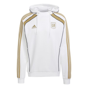 ADIDAS LOS ANGELES FC TRG TOP HOODY BLANC 2025