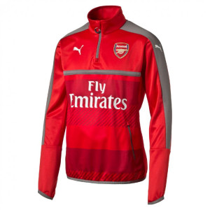 PUMA ARSENAL TRAINING TOP ROUGE 2016/2017