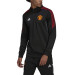 ADIDAS MANCHESTER UNITED TRG TOP HOODY NOIR 2022/2023