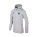 PUMA OM CASUAL JKT HOODY GRIS 2022/2023